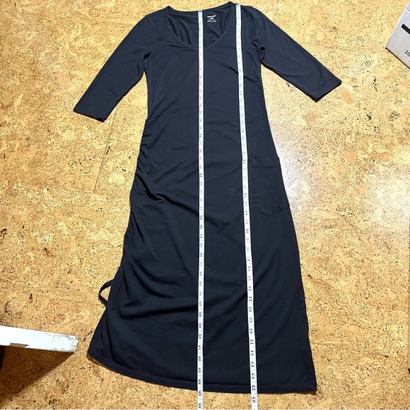 Horny Toad Taupe 3/4 Sleeve Muse Dress Sz S - Picture 13 of 15